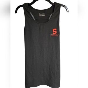 Under Armour Syracuse Orange Tank Top Large Women's Heat Gear Fitted